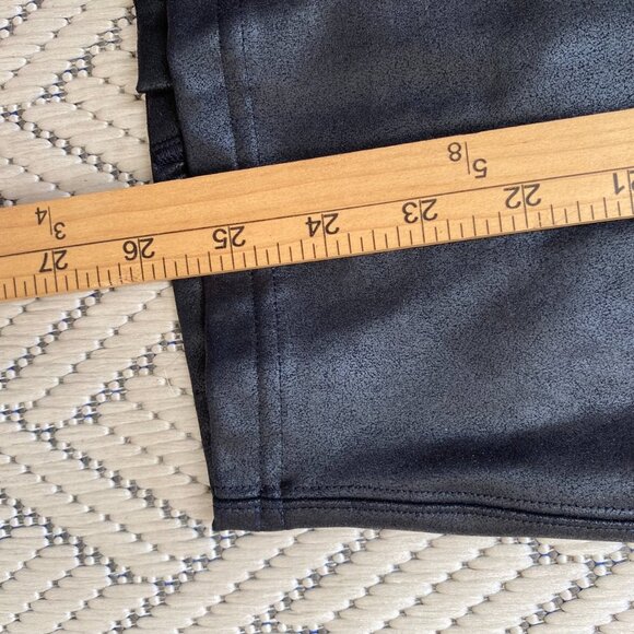 NWT Spanx Womens Faux Leather Pencil Skirt Size S Very Black High Waist 20190R - Picture 7 of 8